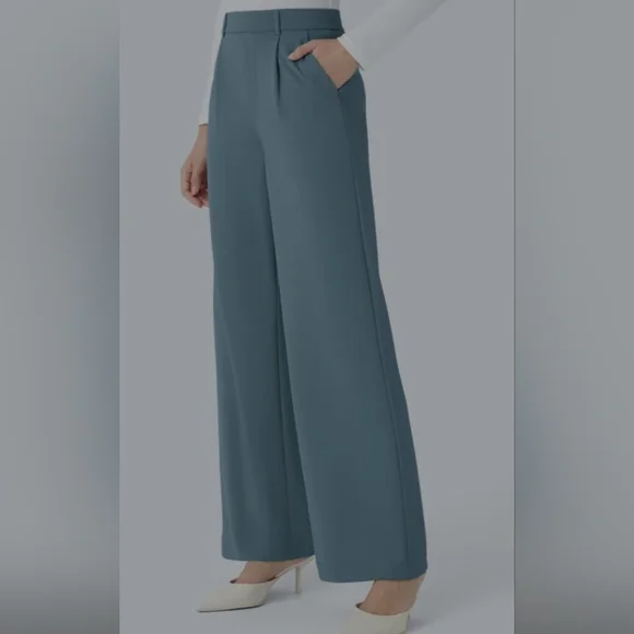 Halara Wide Leg High Waist SZ. MD-P - Picture 2 of 2